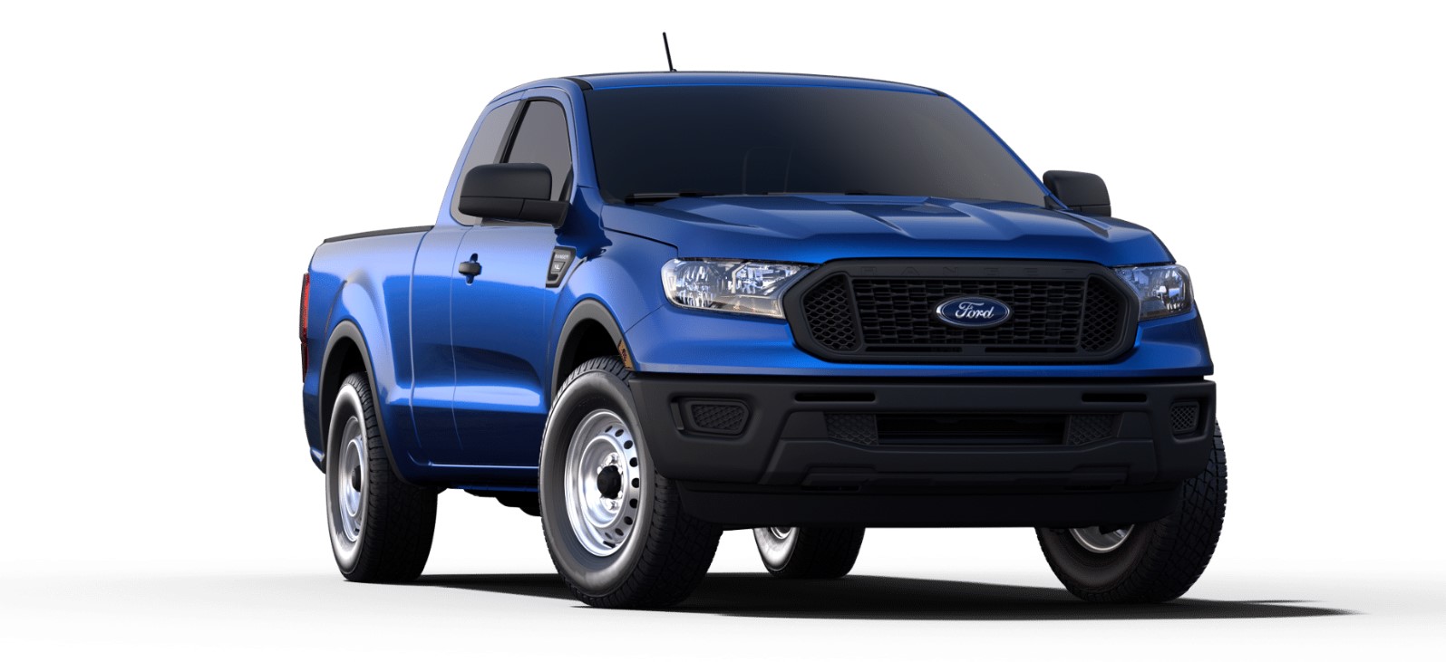 2019 Ford Ranger XL Front Blue Exterior 2019 Ford Ranger XL Front Blue Exterior